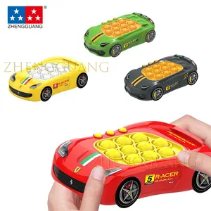 Zheng guang Toys Speed Push Kinder Pädagogische Whack-a-Mole-Spiel maschine Drei Generationen Automodell ierung Reaktivität strain ings spielzeug