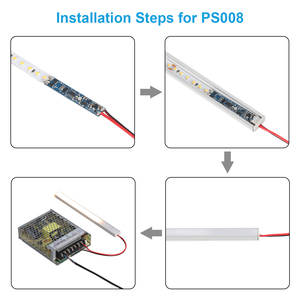 Venta caliente de la UE 10*55mm <span class=keywords><strong>12V</strong></span> 24V Led perfil muebles interruptor de <span class=keywords><strong>Sensor</strong></span> de proximidad sin contacto PS008 - Product Image 3