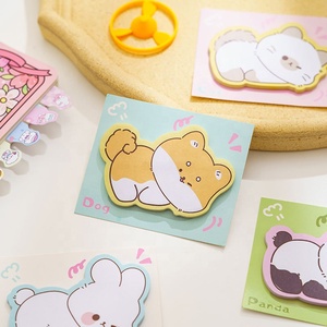 Retour à l'école papeterie cadeaux dessin animé forme d'animal mignon note collante pour les enfants - Product Image 3