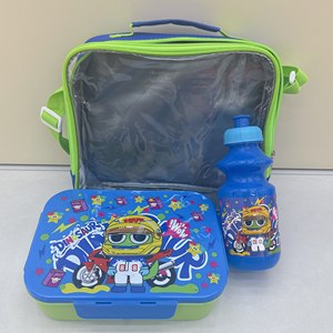 Set di Contenitori per Pranzo per <span class=keywords><strong>Bambini</strong></span> con 3 Scomparti, Senza BPA, con Coperchio in Plastica di Grado Alimentare, a Prova di Perdite - Product Image 6