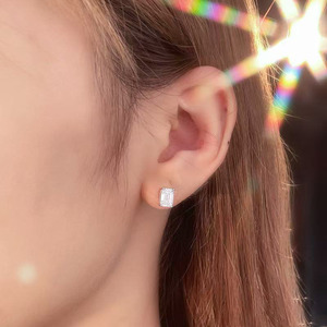 Pendientes <span class=keywords><strong>de</strong></span> tuerca <span class=keywords><strong>de</strong></span> platino Pt950 con diamante cultivado en laboratorio, diseño <span class=keywords><strong>de</strong></span> estrella <span class=keywords><strong>de</strong></span> cuatro puntas, pendientes <span class=keywords><strong>de</strong></span> moda, tipo aro, colgantes, <span class=keywords><strong>de</strong></span> <span class=keywords><strong>clip</strong></span>, con forma <span class=keywords><strong>de</strong></span> corazón - Product Image 4
