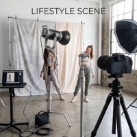 Lumière vidéo LED professionnelle SY-BK500II 500W bicolore 2700K-6500K CRI 95+ pour studio photo avec télécommande 2.4G