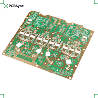 Placa PCB Tg 135 FR4 de 2oz con Cobre Pesado Multicapa para Aplicaciones de Inversores de Energía y UPS