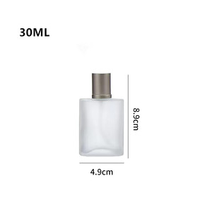 Özel Logo 30ml lüks hava buzlu cam parfüm şişesi ekran baskılı geri dönüşümlü özel ambalaj sprey 50ml 100ml - Product Image 6