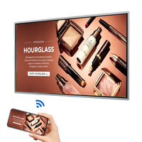 Pantalla LCD para Menús, Pantalla Digital Publicitaria Full HD 1080p, CMS Integrado, Basado en Android, IP3, Montaje en Pared, para Uso Comercial en Interiores