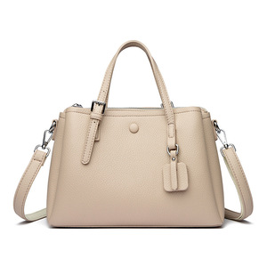 Hot Lychee Texture Solid Color Handbag Large Capacity <b>Work</b> Date Underarm Small Square <b>Bag</b> Women Shoulder <b>Bag</b> Urban Style - Product Image 5