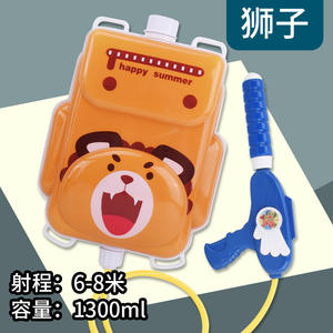 Rugzak Waterpistool Voor Kinderen, Soaker Waterpistool, Waterpistool Met 1300Ml Capaciteit Tank Verstelbare Bandjes - Product Image 4