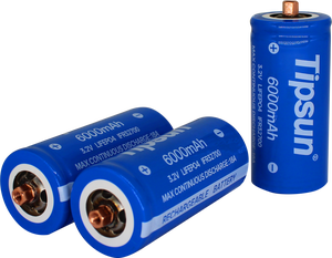 خلية بطارية <span class=keywords><strong>Lifepo4</strong></span> من Tipsun موديل 32700 بجهد 3.2 فولت وسعة 6000mAh 6500mAh ذات عمود قطبي من أيون الليثيوم القابلة لإعادة الشحن - Product Image 2