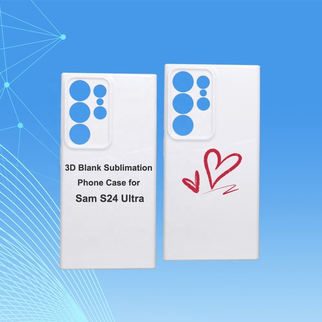 Wholesale Uncoated 3d Film Sublimation Phone Case Blanks for Samsung S24 Ultra
