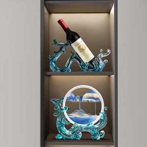 Porte-vin Dragon Feng Shui Auspicieux, Ornement de Luxe pour Buffet de Salon, Cadeau de Pendaison de Crémaillère - Product Image 3