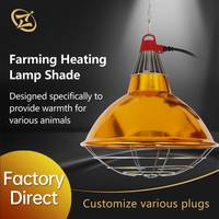 Lampe Chauffante Infrarouge 215/300 pour Aquaculture, Animaux Domestiques, Usage Domestique et Horticole – Haute Performance