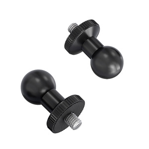 17mm Ball Head To 14mm Screw Adapter For Action Camera Mount 360 Degree Rotation Universal <b>Bracket</b> Connector <b>Plastic</b> - Product Image 4