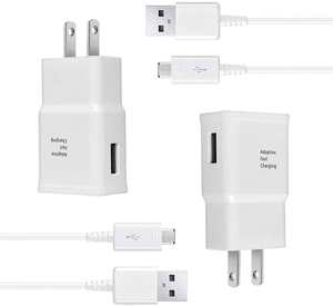 <span class=keywords><strong>Chargeur</strong></span> mural câble Micro USB à charge rapide pour <span class=keywords><strong>Samsung</strong></span> S7/S7 Edge/S6/S6 Plus/A6/J7/<span class=keywords><strong>J3</strong></span>/ Note 5 4 - Product Image 1