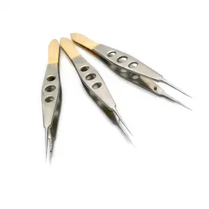 Hair Transplant Surgical Forceps Implant Forceps Surgical Instruments Ophthalmic Forceps With Hook