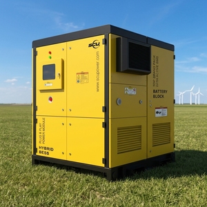 Sistema Solar Híbrido Trifásico de 75KWh 50KW con Almacenamiento de Energía en Batería de Litio para Uso Comercial - Product Image 1