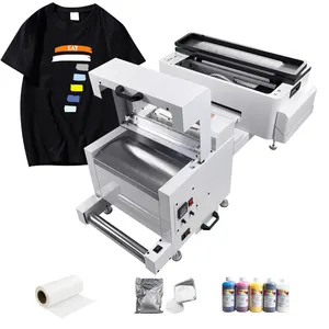 Camiseta impressa digital, a3 30cm mini tamanho digital inkjet dtf camiseta de impressão máquina de logotipo impressora para pequenos negócios