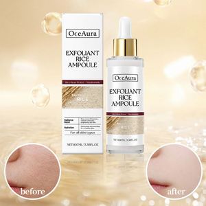 Agent d'approvisionnement pour sérum de soin du visage exfoliant à l'essence de riz, OEM ODM, agent de sourcing pour huile essentielle réparatrice personnalisée à l'essence de riz pour le visage - Product Image 2