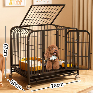 Gaiola de Metal Resistente para Cães com Rodas - Atacado - Product Image 3