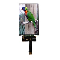 Modul LCD TFT HD IPS 5.5 inci dengan lampu latar LED LVDS & Antarmuka RGB SPI untuk produk layar LCD