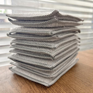 ฟองน้ำอเนกประสงค์สำหรับห้องครัวโดยขัดมันฟองน้ำไมโครไฟเบอร์ไม่ขีดข่วนฟองน้ำสำหรับทำความสะอาดจานหม้อและกระทะ - Product Image 1