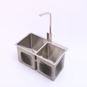 Moderna vendita calda fatta a mano in acciaio inox moderna multifunzionale lavello da cucina lavello lavello da cucina - Product Image 6