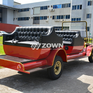 รถยนต์ไฟฟ้ารุ่นวินเทจ T สีเหลืองสดใสแบบหลายที่นั่ง สำหรับการท่องเที่ยวชมวิวแบบกลุ่ม - Product Image 6