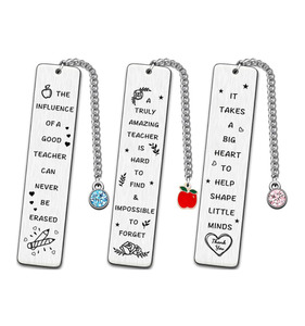 Đánh Dấu Đánh Dấu Đánh Giá Cao Giáo Viên Quà Tặng Giáo Viên Quà Tặng Cảm Ơn Từ Học Sinh Quà Tặng Đánh Dấu Bằng Thép Không Gỉ Cho Giáo Viên - Product Image 3