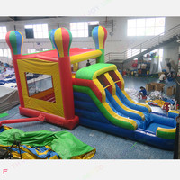 Château gonflable pour enfants de 9x4m, aire de jeux gonflable, château gonflable à sauter, toboggan gonflable, château gonflable à sauter