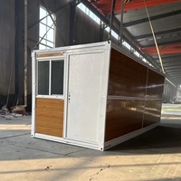 Maison préfabriquée modulaire en acier pas chère, pliable, à assembler rapidement, taille personnalisable, maison modulaire préfabriquée
