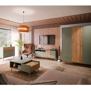 Combochome 2 <span class=keywords><strong>ante</strong></span> <span class=keywords><strong>armadio</strong></span> <span class=keywords><strong>con</strong></span> 2 cassetti, verde/quercia - Product Image 1