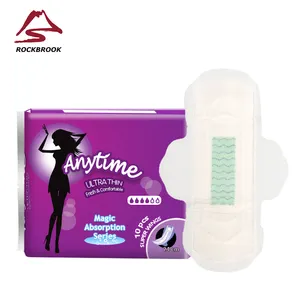 Super Best Three-Dimensional Anion Chip Sanitary Pads for Small Girls Female Sanitary Napkin with Negative ion Production Line