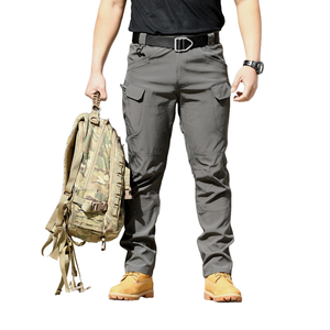<span class=keywords><strong>Pantaloni</strong></span> Cargo multifunzionali da uomo <span class=keywords><strong>con</strong></span> ampie tasche - Product Image 1