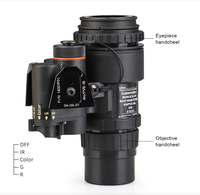 Monoculaire de vision nocturne numérique PVS-18 - Lunette infrarouge HD 3x32 mm avec écran LCOS et capteur CMOS à faible luminosité