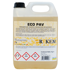 RYKEM ECO PAV Nettoyant concentré pour sols 5Kg entretien quotidien marbre céramique grès HACCP CAM - Product Image 1