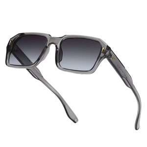 Custom Logo 2026 Retro Women Rivets Punk Sun Glasses UV400 <b>Gradient</b> Shades Square Men <b>Sunglasses</b> - Product Image 1