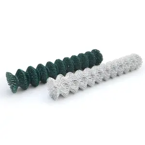 Easily Assembled Low Price Pvc Coated Galvanized Wire Chain Link Fence Stainless Steel Wire Fence