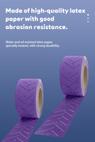 Rouleaux de papier abrasif violet personnalisables BILYX OEM, épaisseur 1 mm, dureté moyenne, alumine céramique, pour polissage de métaux