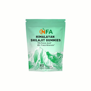 Gomitas de Shilajit del Himalaya OEM ODM que Promueven la Energía, el Rendimiento, la Concentración y el Enfoque con Resina de Asphaltum Punjabianum - Product Image 1