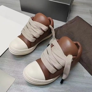 Chaussures de marche décontractées Owens de haute qualité, baskets en cuir de luxe anti-odeur, chaussures basses de marque pour l'extérieur - Product Image 3