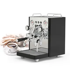 Large Capacity Professional Stainless Steel 3 Group Automatic Commercial Espresso Machine With Milk Frother