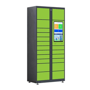 Casier de livraison de <span class=keywords><strong>colis</strong></span> intelligent pour l'extérieur avec serrure électronique pour un retrait sécurisé dans les zones résidentielles et commerciales, durable et résistant à la rouille - Product Image 1