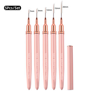 ชุดแปรงไลเนอร์สำหรับทำเล็บคุณภาพสูง รุ่น Fine Miniliner Plus สีชมพู สำหรับตกแต่งเล็บ - Product Image 6