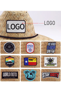 Porkie color al por mayor cinturón clásico forrado cubre perla vaquera Fuqi señoras hombre sombrero para verano - Product Image 3