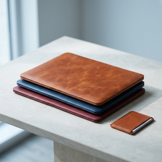 Hard Leather case for Laptop OEM 13/13.6/14/16 Inch Snaps on Hard Shell Laptop Sleeve Cases for Macebook Leather Laptop case