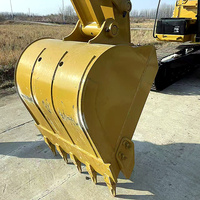 Excavatrice d'occasion CAT 313D2GC 13 tonnes, pelle sur chenilles hydraulique Caterpillar d'origine pour travaux de terrassement