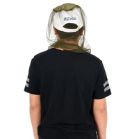 Amante al aire libre Seguridad Mosquito Head Mesh Nets Fly Bug Screen Net para cara Cuello Noseeeums Bolsa de transporte para la mayoría de los tamaños Sombreros Gorras