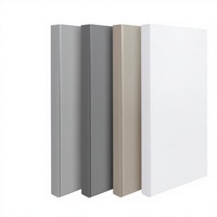 Panneau mural en aluminium alvéolaire moderne, panneau de plafond, résistant à l'eau, résistant au feu, porte d'armoire de 18 mm