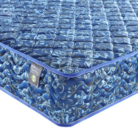 Balleenru — matelas tricoté en mousse, de qualité supérieure, pour matelas avec poches à ressort, style chinois, pour hôtel, couleur bleue, spécial 5 étoiles