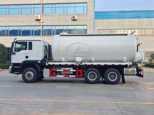 Heavy Duty Sinotruk 6*4 10 Tyres 18-<b>25m</b>³ Sewage Suction Truck With Import Robuschi Hibon Jurop Samson Moro Cvs Vacuum Pump - Product Image 2