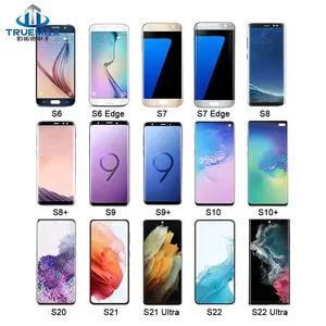 ЖК-экран TEMAX для Samsung S4 S5 S6 Edge S7 S8 S8 + S9 S9 + Plus S10e S10 Lite S20 Fe S20 + S21 S21 + S22 Ultra 5G, ЖК-экран